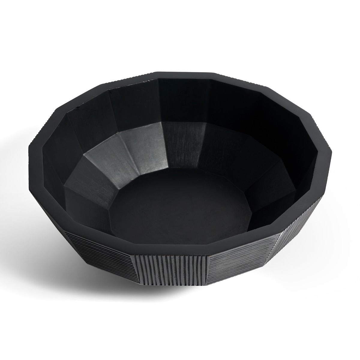 CLEARANCE Ethnicraft Striped Bowl