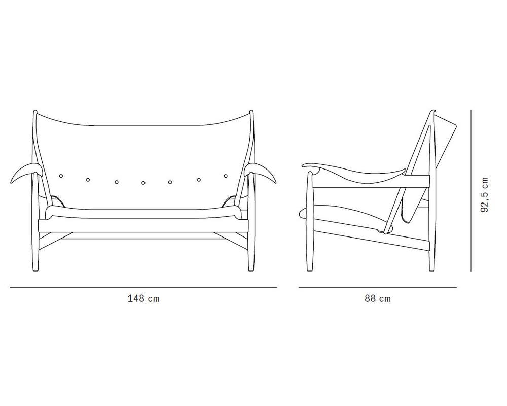 Finn Juhl Chieftain Sofa