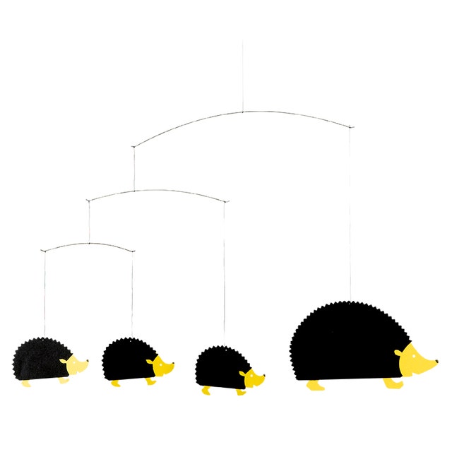 Flensted Hedgehog Family Mobile