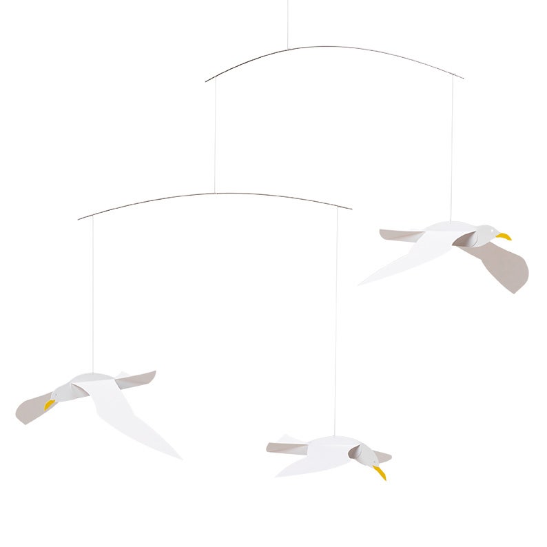Flensted Soaring Seagulls Mobile
