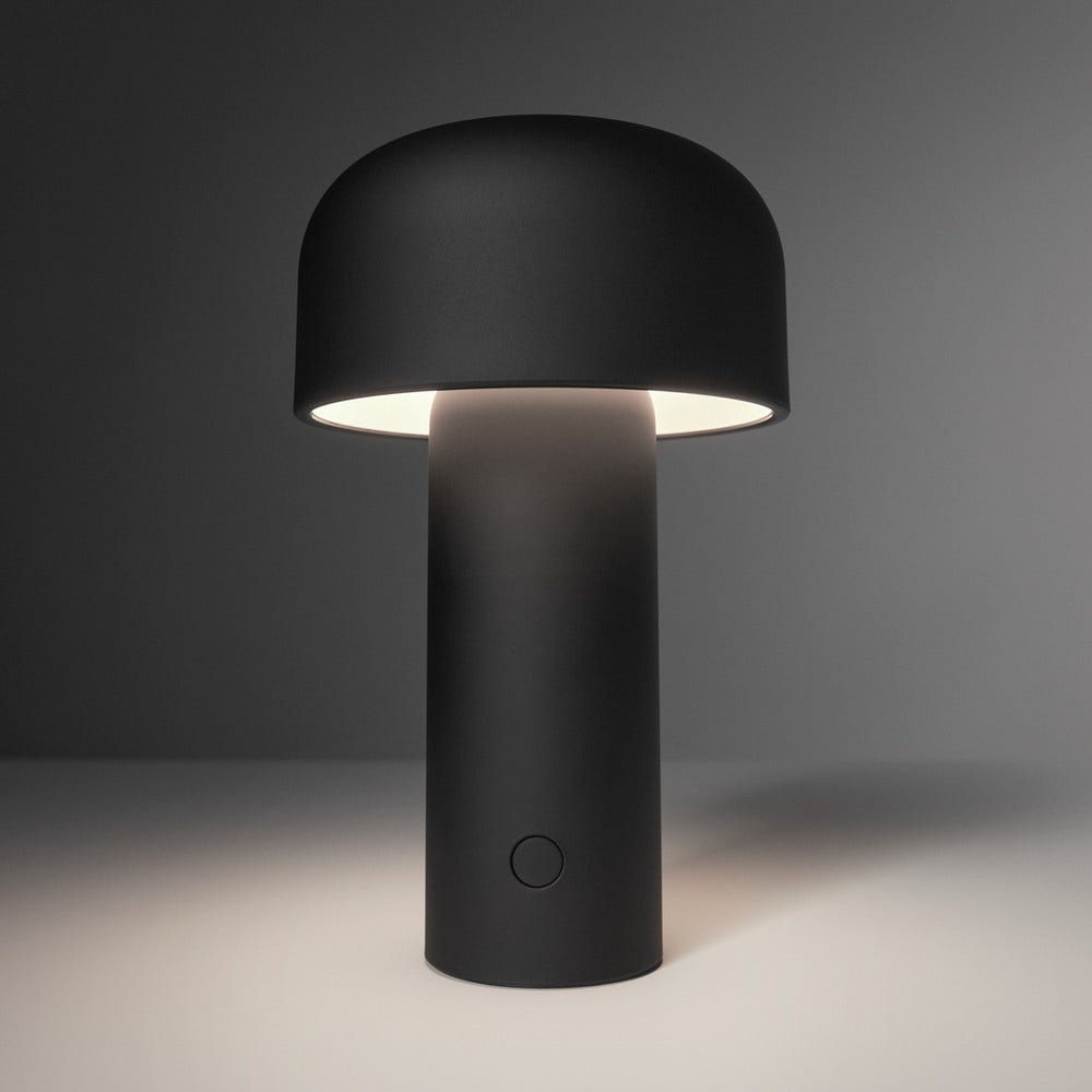 Flos Bellhop Matte Black Portable Table Lamp - Special Edition