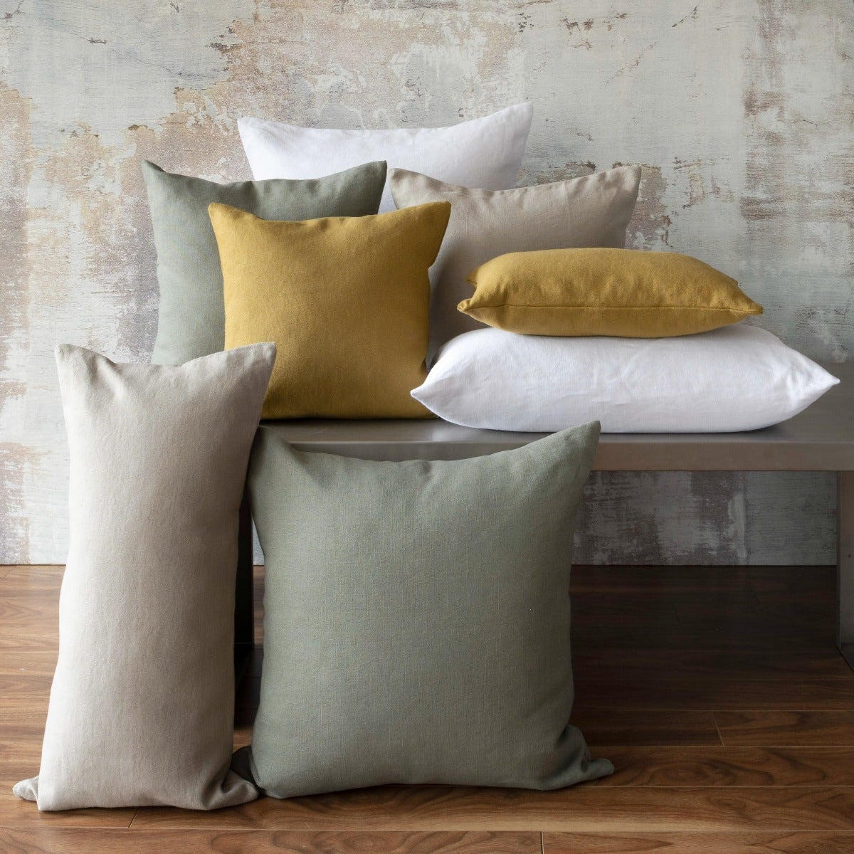 St. Geneve Forma Linen Cushions 