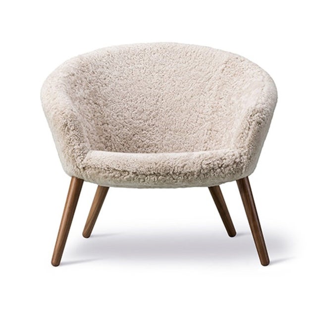 Fredericia Ditzel Lounge Chair - Sheepskin