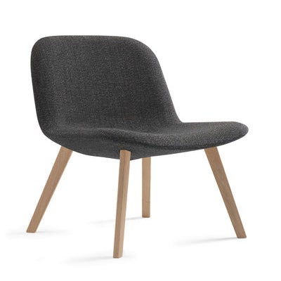 Fredericia Eyes Wood Base Lounge Chair