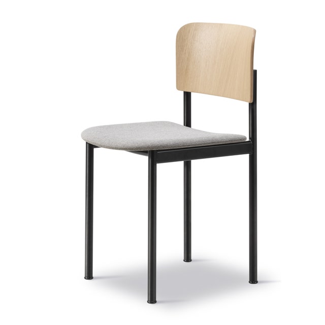 Fredericia Plan Chair - Seat Upholstered