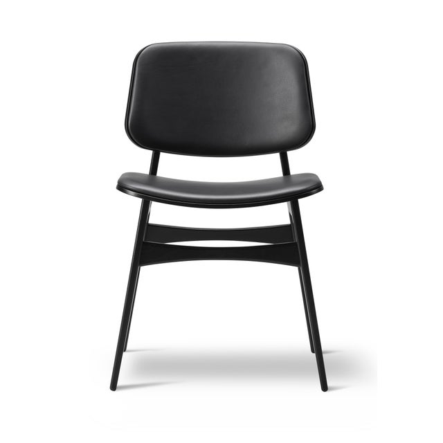 Fredericia Soborg 3052 Wood Base Chair