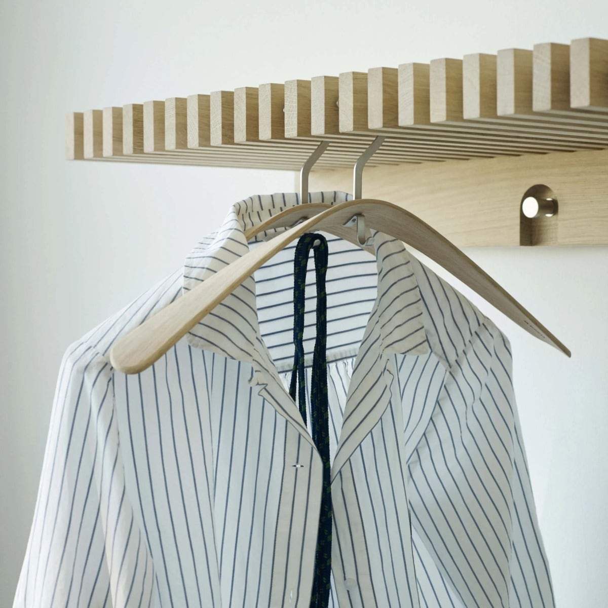 Fritz Hansen パイロットコートハンガー　オーク　2本セット Fritz Hansen Pilot Coat Hanger