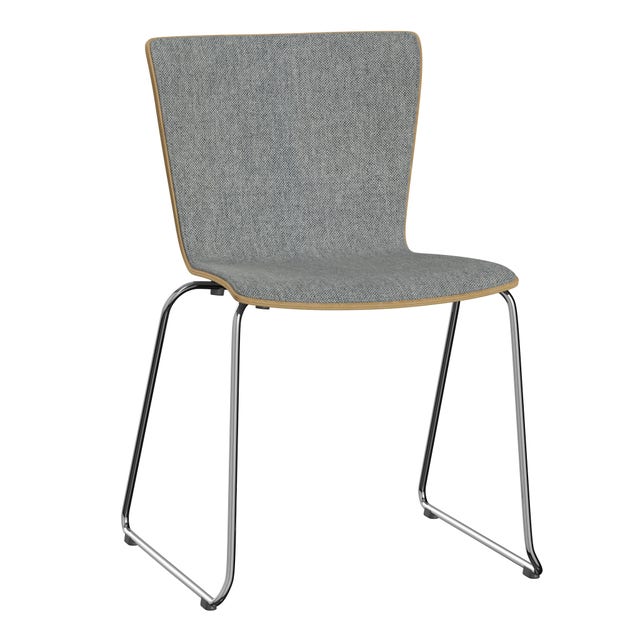 Fritz Hansen Vico Duo Sledge Chair - Fully Upholstered