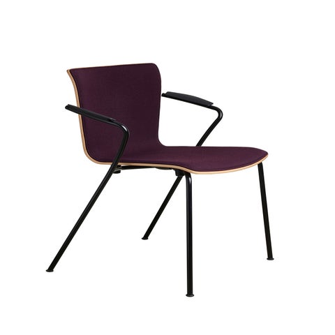 Fritz Hansen Vico Duo Stacking Chair - Fully Upholstered