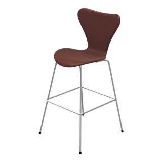 Fritz Hansen Series 7™ Bar/Counter Stool - Fully Upholstered