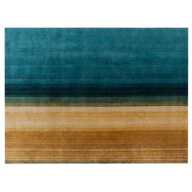 GAN Hand Knotted Paysages Rug
