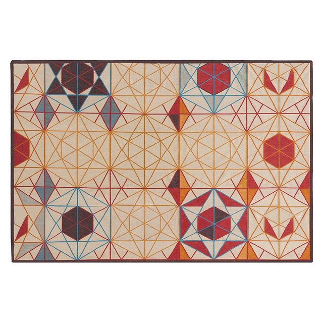 GAN Kilim Hexa Rectangular Rug