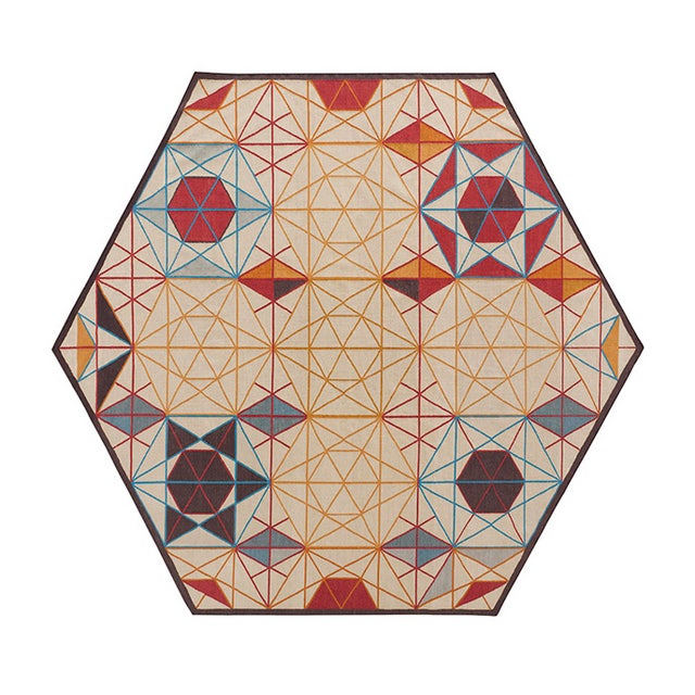 GAN Kilim Hexa Rug