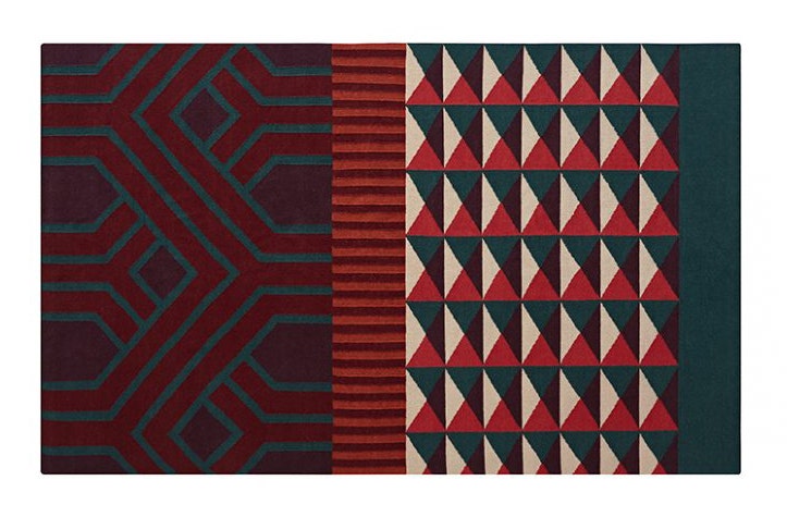 GAN Kilim Ndebele Rug