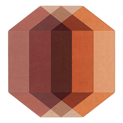 GAN Hand Tufted Diamond Rug