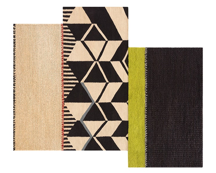 GAN Rustic Chic Geo Rug