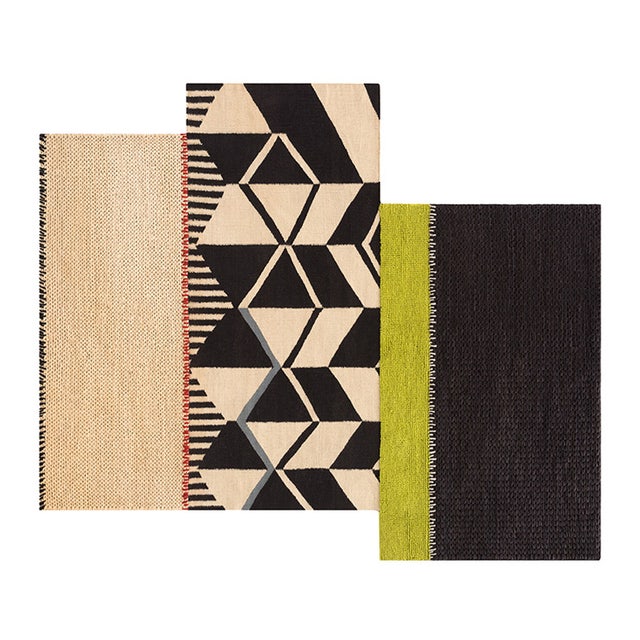 GAN Rustic Chic Geo Rug