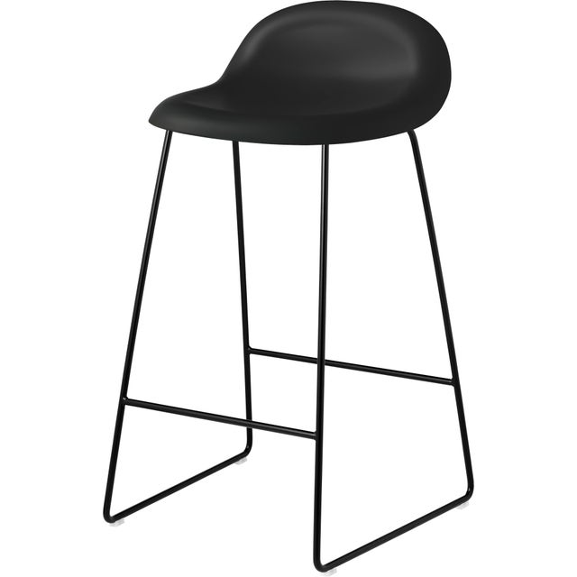 GUBI 3D Sledge Base Counter Stool
