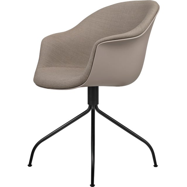 GUBI Bat Swivel Base Meeting Chair - Front Upholstered