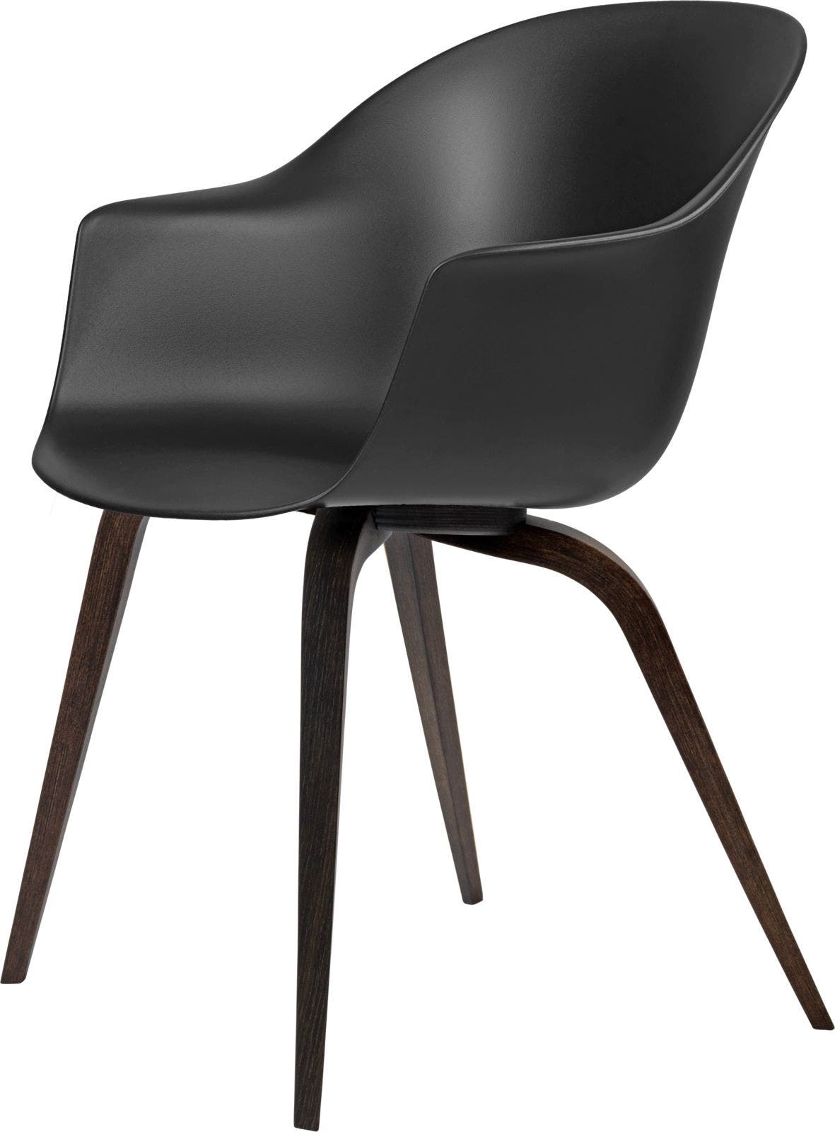 GUBI Bat Wood Base Dining Chair