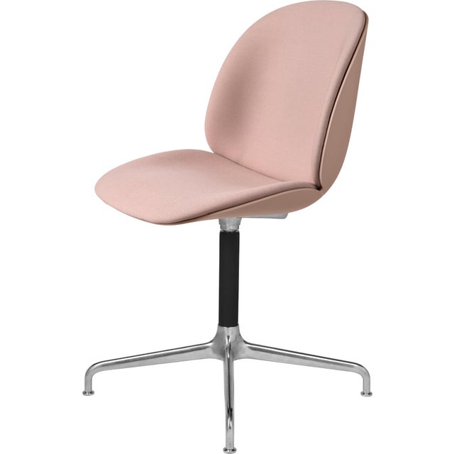 GUBI Beetle 4-Star Swivel Base Meeting Chair - Front Upholstered
