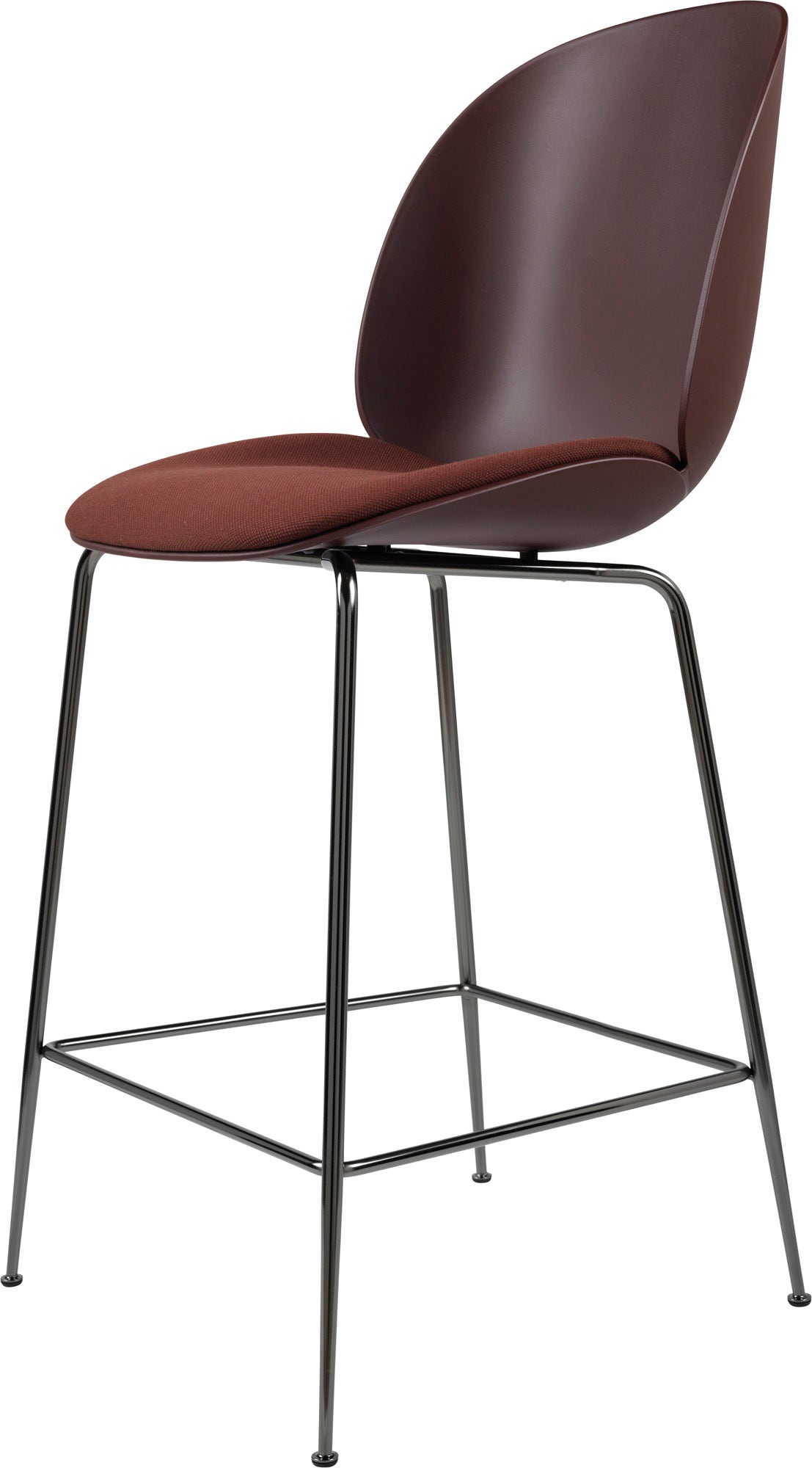 GUBI Beetle Counter/Bar Chair - Upholstered Seat