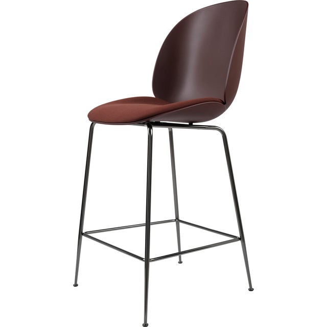GUBI Beetle Counter/Bar Chair - Upholstered Seat