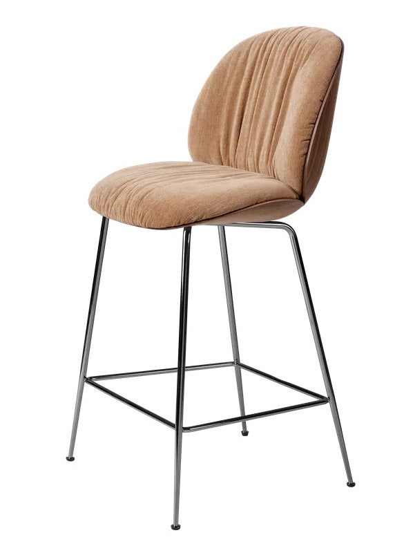 GUBI Beetle Soft Counter Chair - Front Upholstered