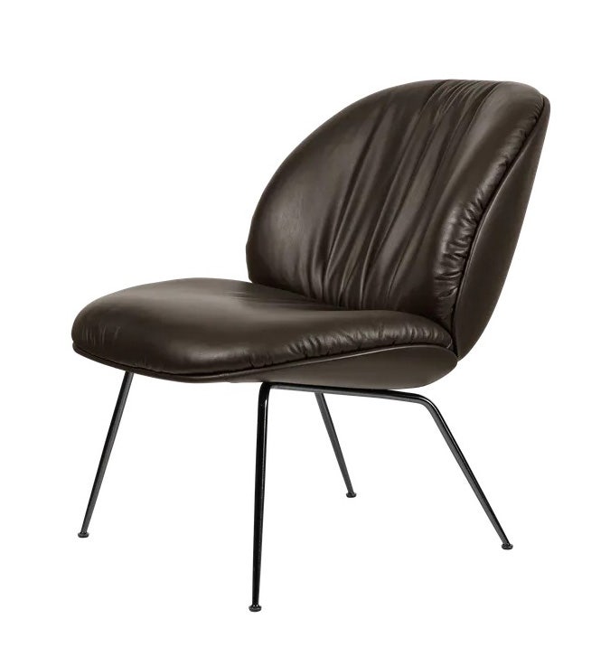 GUBI Beetle Soft Lounge Chair - Fully Upholstered