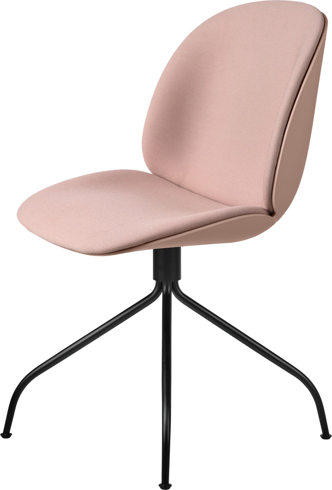 GUBI Beetle Swivel Base Meeting Chair - Front Upholstered