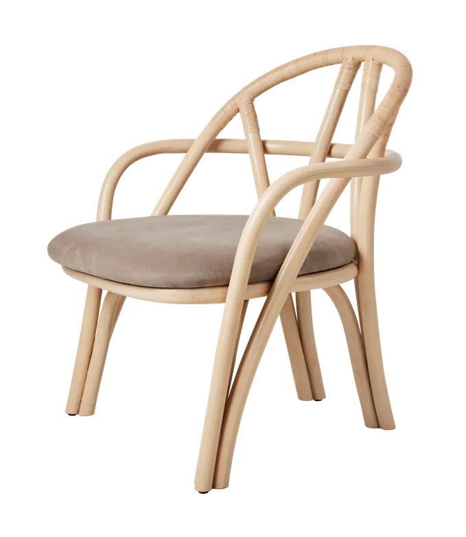 GUBI Bistra Lounge Chair - Seat Upholstered