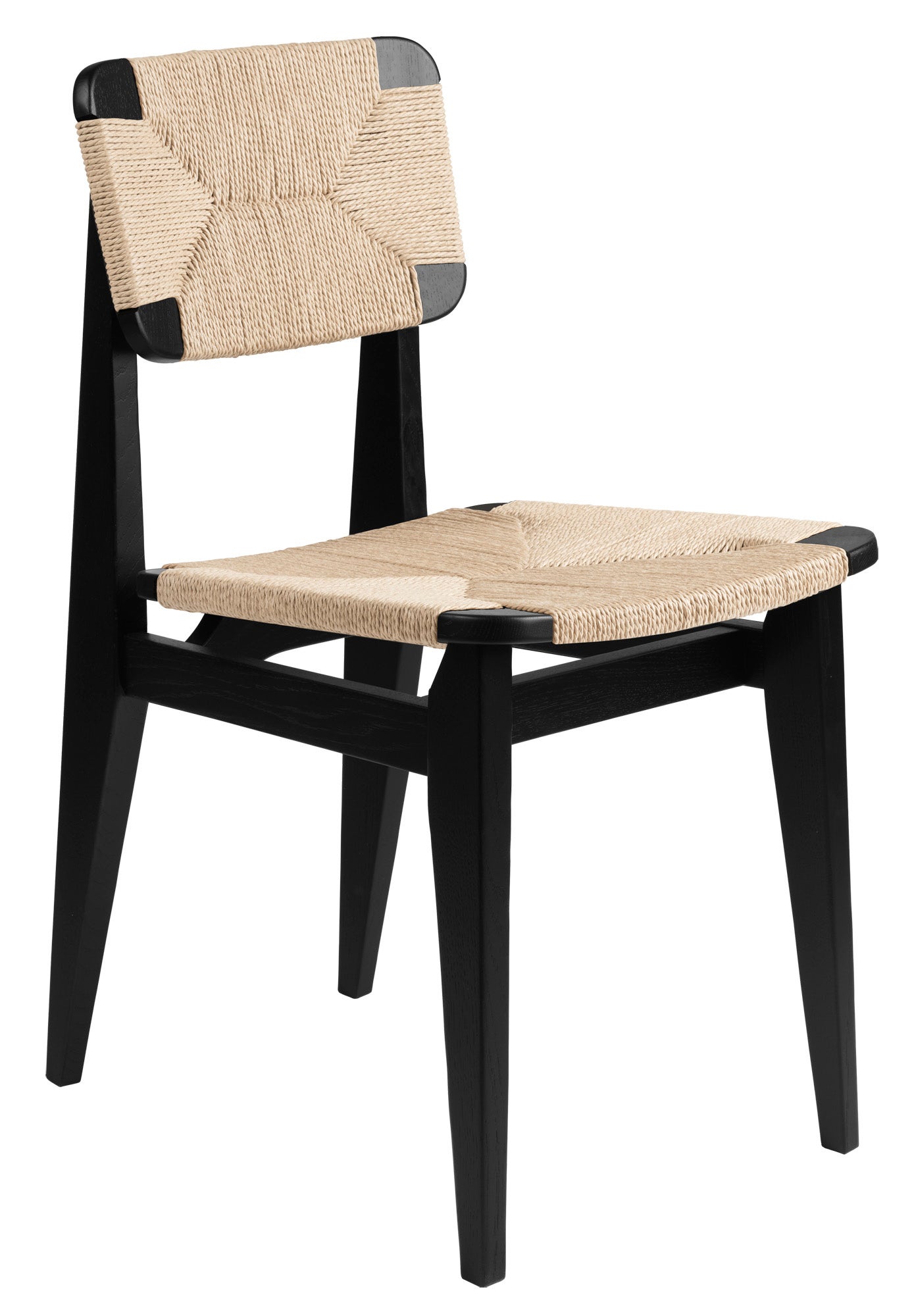 GUBI C-Chair Dining Chair, Paper Cord