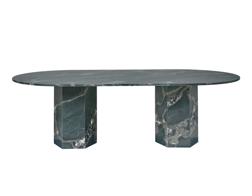 GUBI Epic Outdoor Dining Table - Elliptical