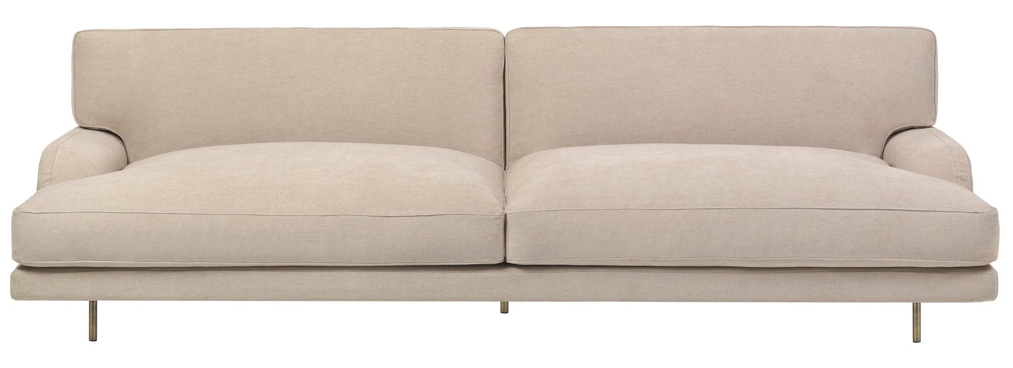 GUBI Flaneur 2½ Seater Sofa - Fully Upholstered