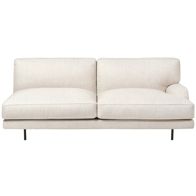GUBI Flaneur Modular Sofa - 2 Seater with Left Armrest
