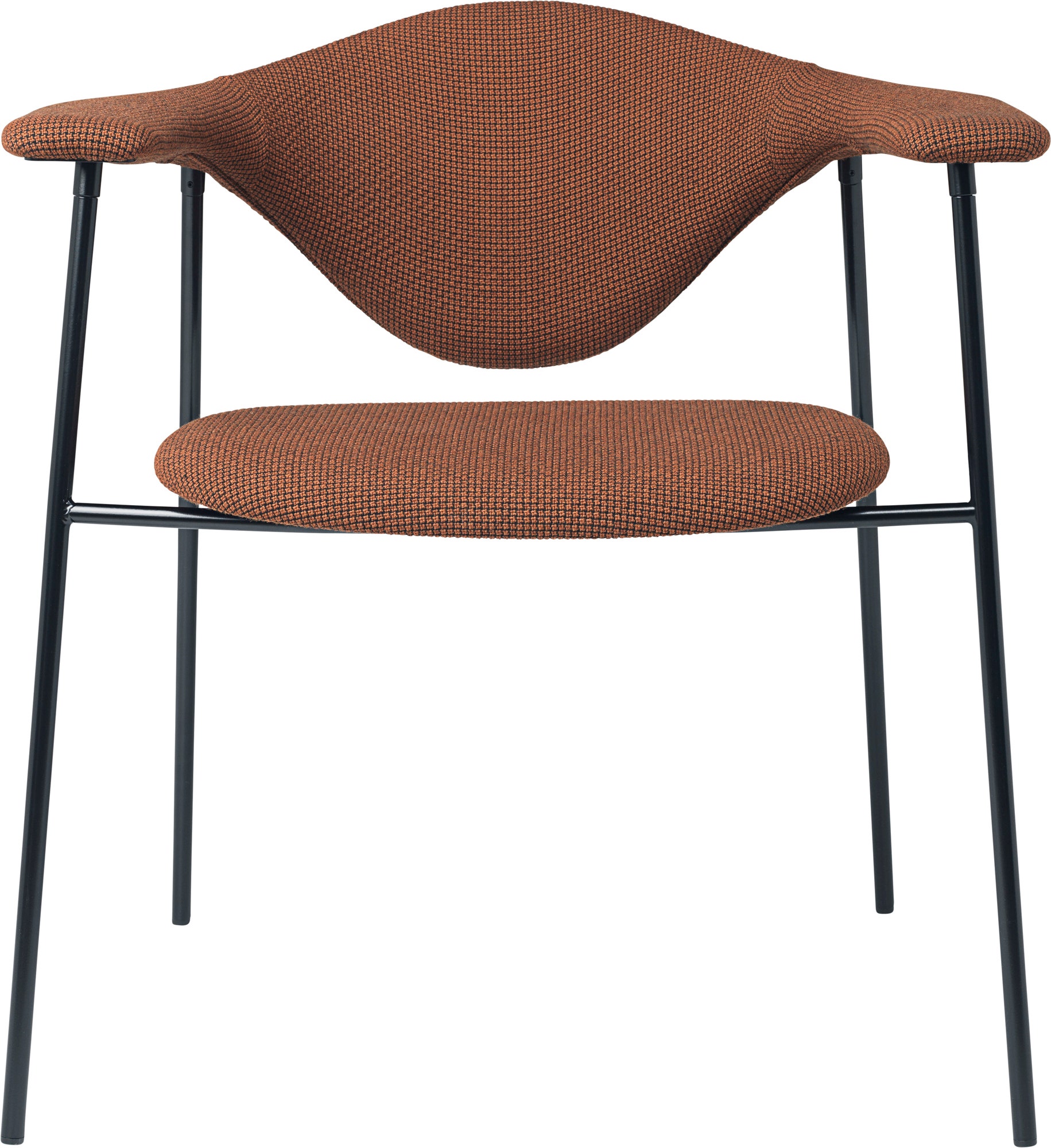 GUBI Masculo 4 Leg Dining Chair - Fully Upholstered