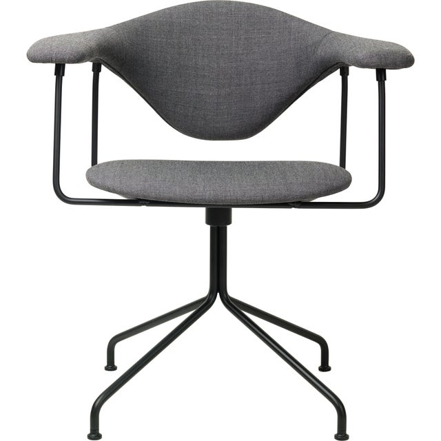 GUBI Masculo Swivel Base Meeting Chair - Fully Upholstered