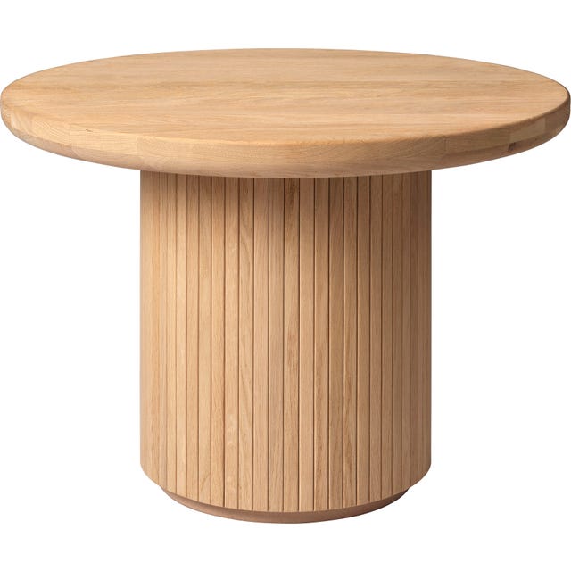 GUBI Moon Round Coffee Table - Wood Top