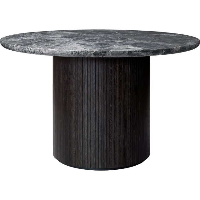 GUBI Moon Round Dining Table - Marble Top