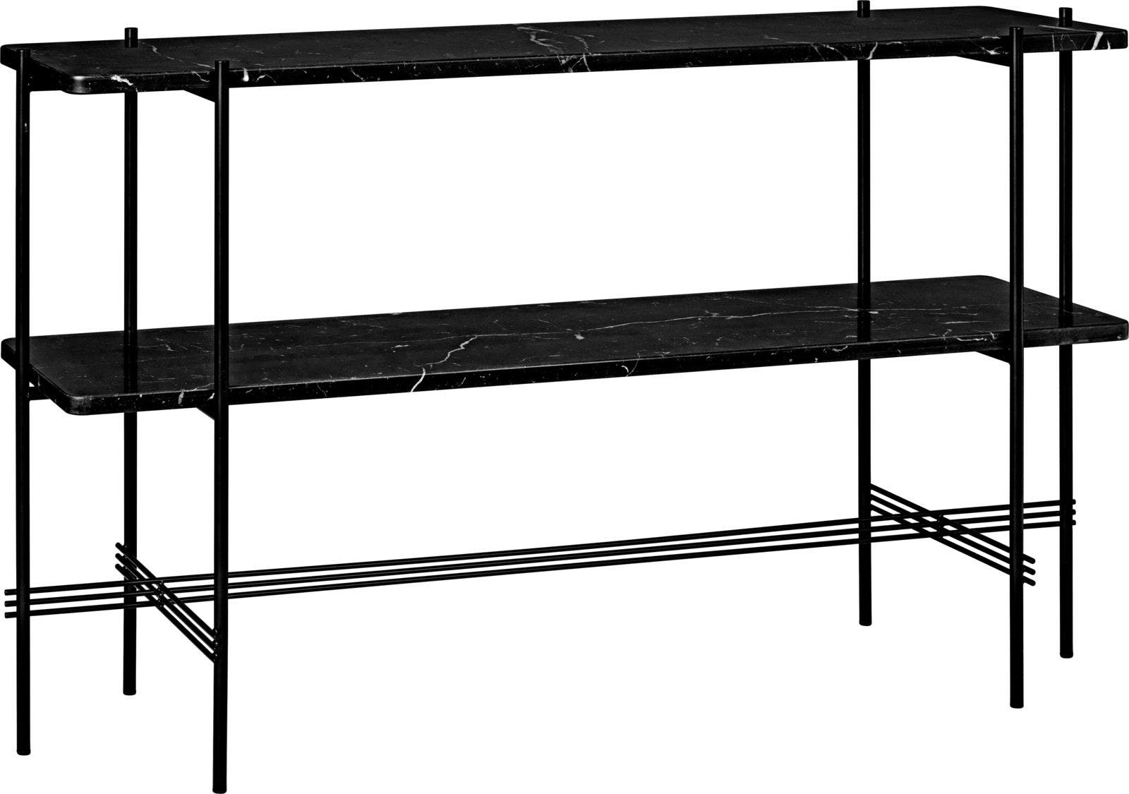 GUBI TS Console Table with 2 Rack - 120 x 30 cm
