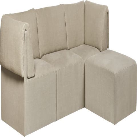 GUBI Wonder 3-Seater Sofa with Chaise Longue - Fully Upholstered