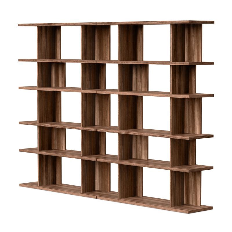 Gus* Modern Albion 6-6 Shelving Unit