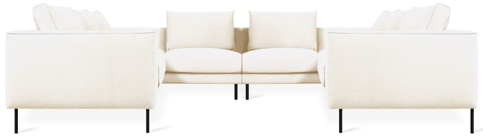 Gus* Modern Renfrew U-Shaped Sectional