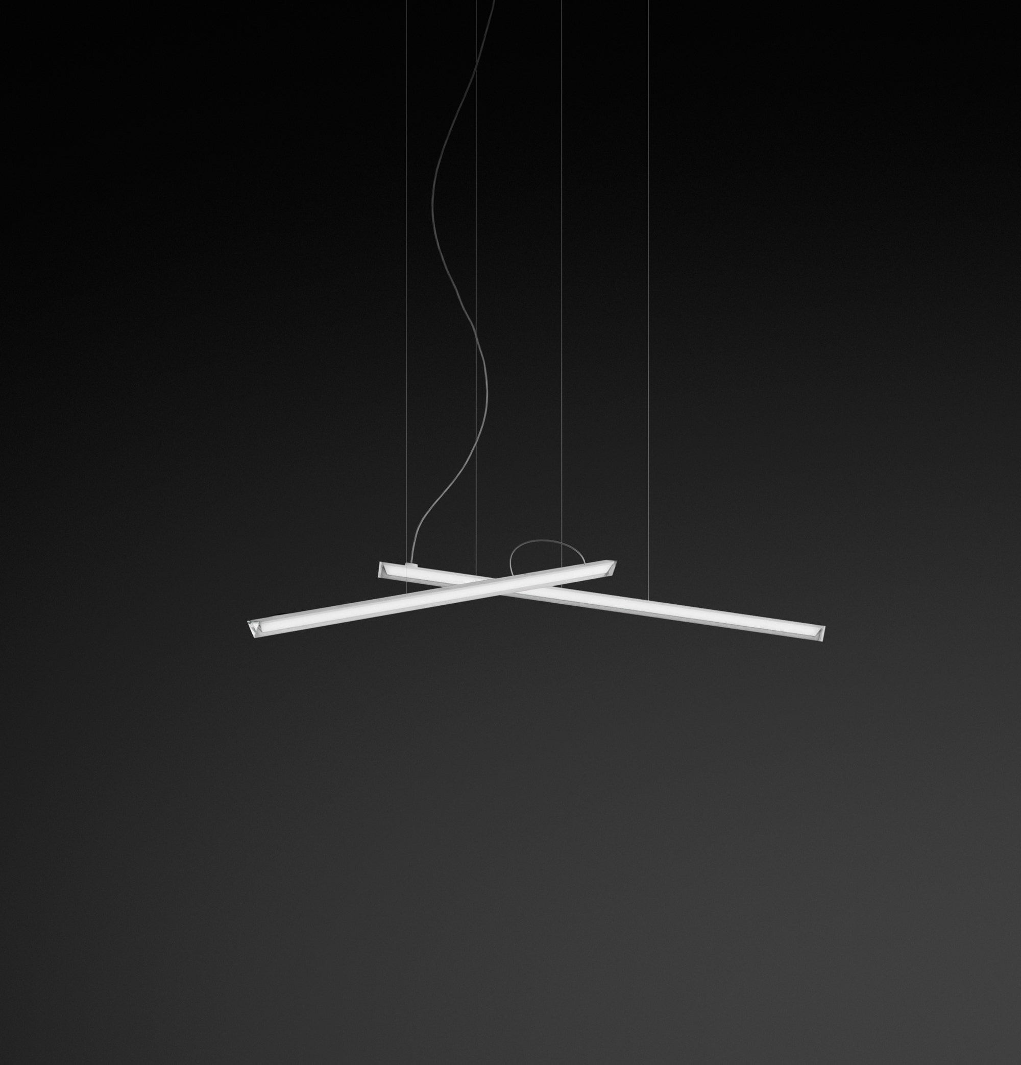 Vibia Halo 2340 Double Linear Pendant Lamp