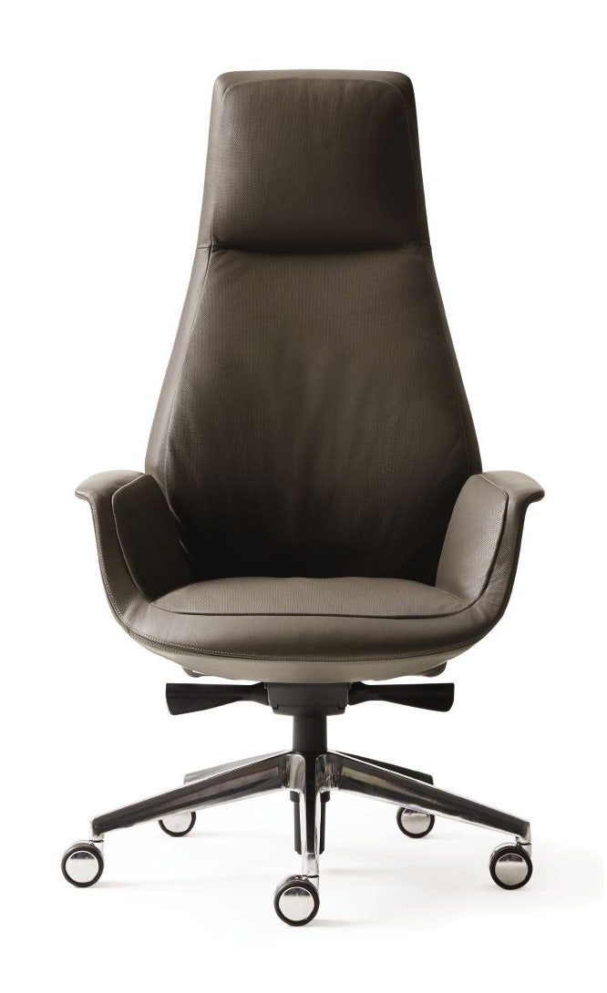 Poltrona Frau Downtown High Back President Chair