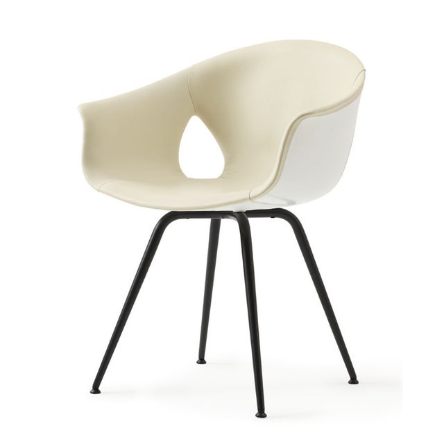 Poltrona Frau Ginger Ale Side Chair with Four Legs