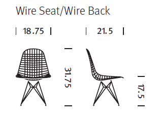 Herman Miller Eames Wire Outdoor Chair