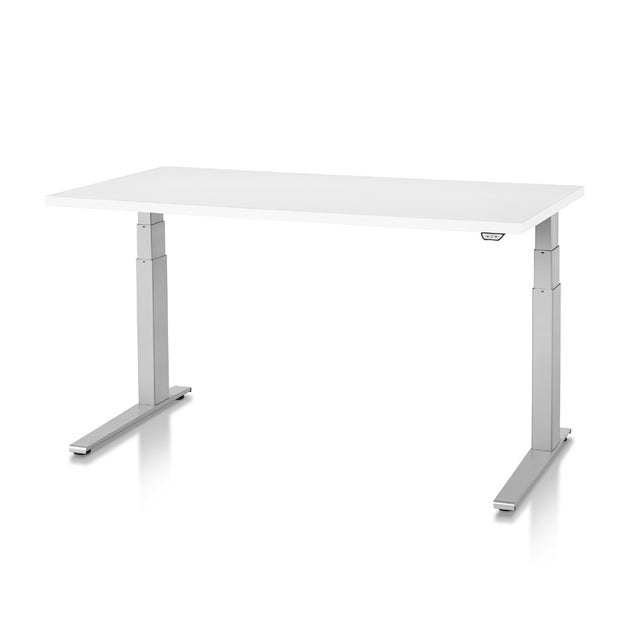 Herman Miller Motia® Sit-to-Stand Rectangular Table C-Foot