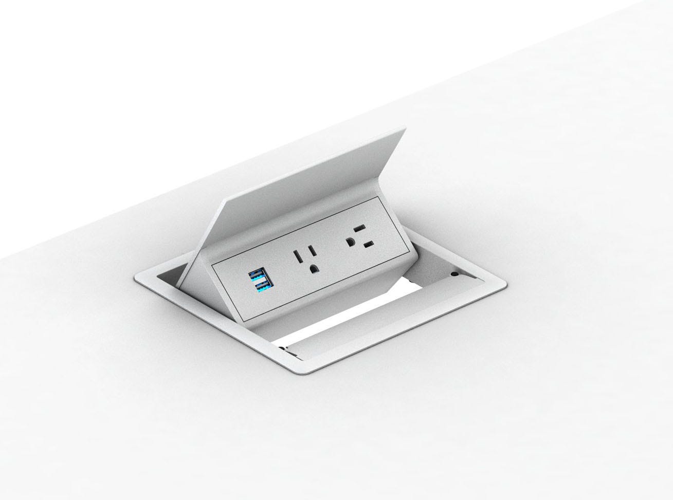 Herman Miller Logic Power Unit Grommet Mount