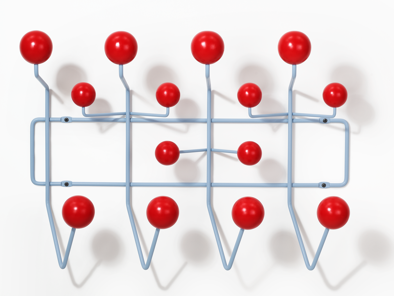 Herman Miller Eames® Hang-It-All Red Spheres
